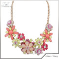 Occident style exaggerate honour flowers popular fashion necklace